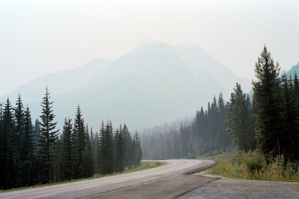 Trans-Canada Highway, Alberta, 2015